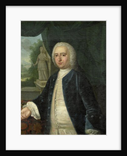 Portrait of Johan Willem Parker, Lord of Saamslag, Geersdijk, Wissekerke, Cats and Soelekerke, Burgomaster of Middelburg, Deputy of Walcheren in Zeeland, The Netherlands by Jacob Jan Nachenius