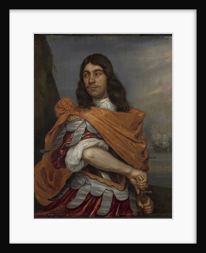 Portrait of Lieutenant-Admiral Cornelis Tromp in Roman Costume by Abraham Evertsz. van Westerveld