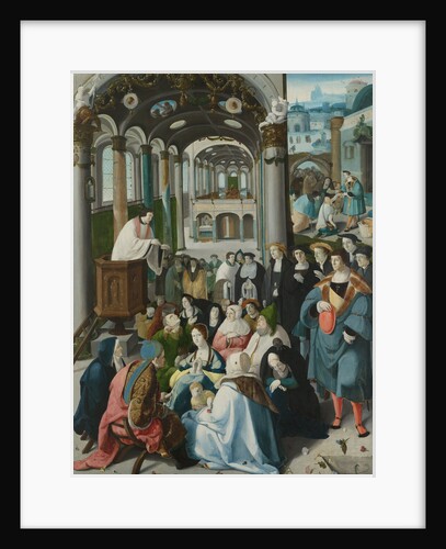 The Calling of Saint Anthony by Aertgen Claesz van Leyden