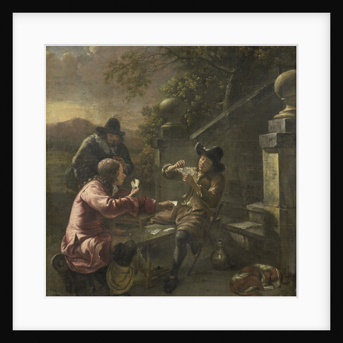 The card players by Johannes Natus