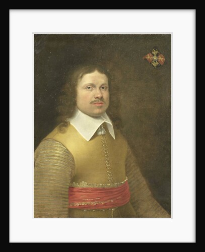 Portrait of Herman van der Hem van Nederstein (Herman Gysbert van der Hemm van Niederstein) (died 1671), Monogrammist IVA by Anonymous