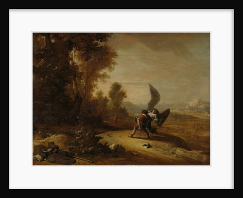 Jacob Wrestling with the Angel by Bartholomeus Breenbergh