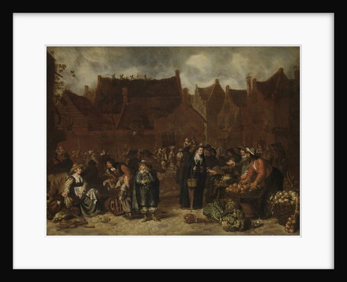 Vegetable Market by Sybrand van Beest