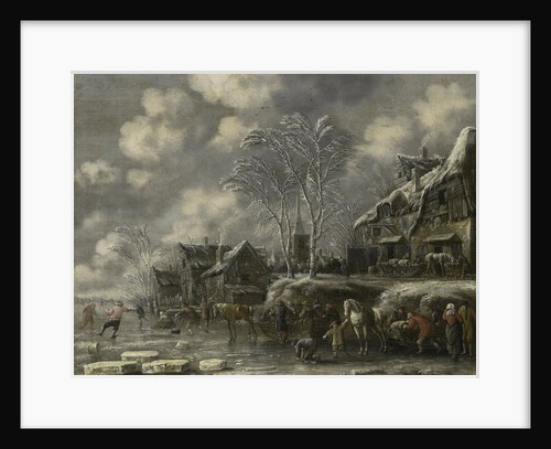 Winter Scene by Thomas Heeremans