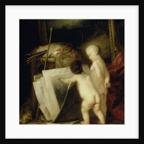 The small art lovers by Hippolyte Michaud