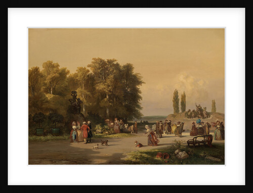 Park in the Vicinity of Paris by Charles Rochussen