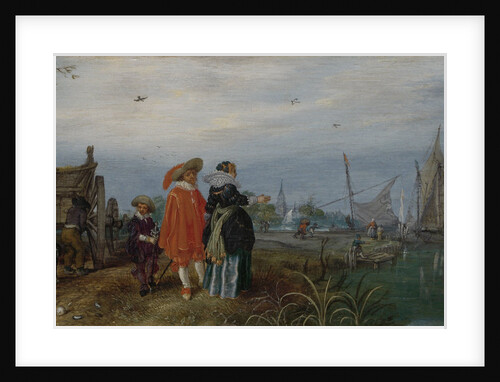 Autumn (Conversation) by Adriaen Pietersz. van de Venne