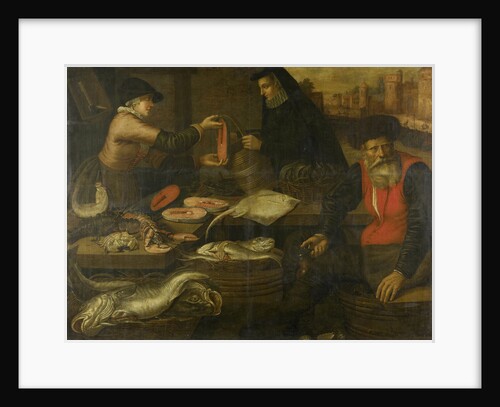 Fishmongers by Jacob van Nieulandt