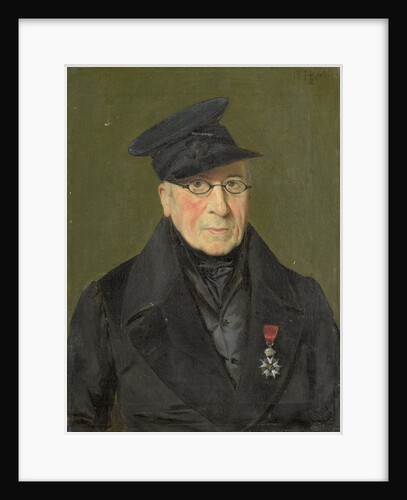 Pieter Janson. Painter and etcher, major of Cuirassiers out of service by Monogrammist HK