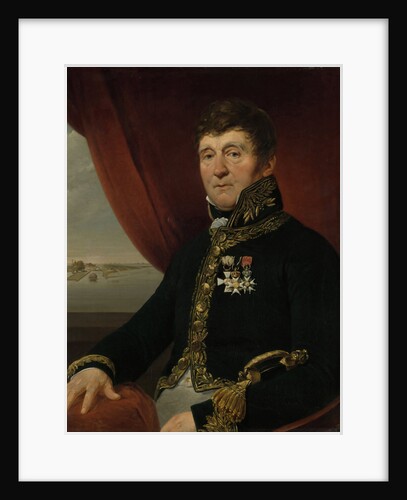 Jan Blanken, Hydraulic engineer involved in the development of the Dutch water system by Jean Augustin Daiwaille