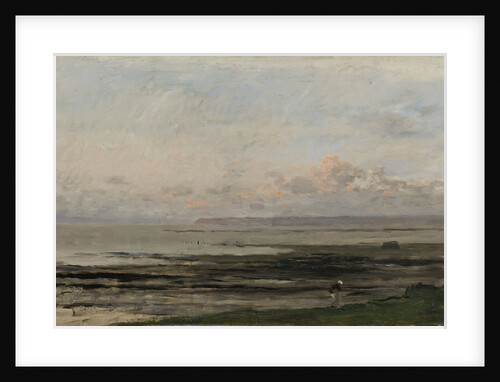 Beach at Ebb Tide by Charles François Daubigny