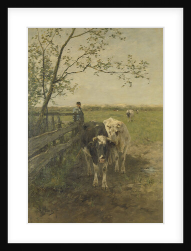 The milk bend by Anton Mauve