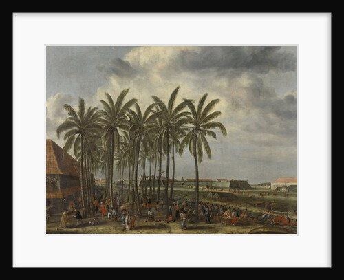 The Castle of Batavia, Indonesia by Andries Beeckman