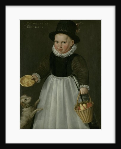 Portrait of a little Girl by Jacob Willemsz. Delff I