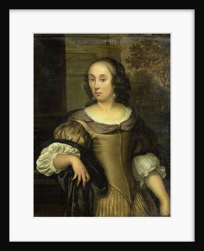Portrait of a young woman by Eglon van der Neer