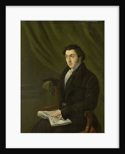 Portrait of Johannes Petrus Schouburg, Stamp Engraver at the Imperial Mint in Utrecht by Abraham Hendrik Winter