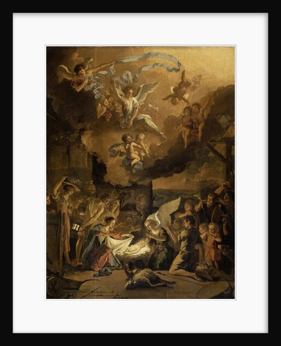 Adoration of the Shepherds by Abraham Daniëlsz. Hondius