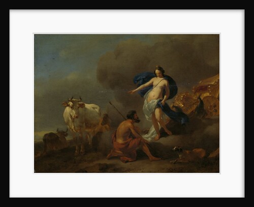 Juno Commands Argus to Guard Io by Nicolaes Pietersz. Berchem