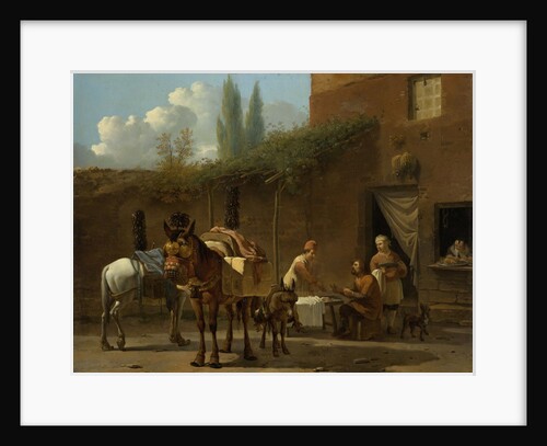 Muleteers at an Inn by Karel Dujardin