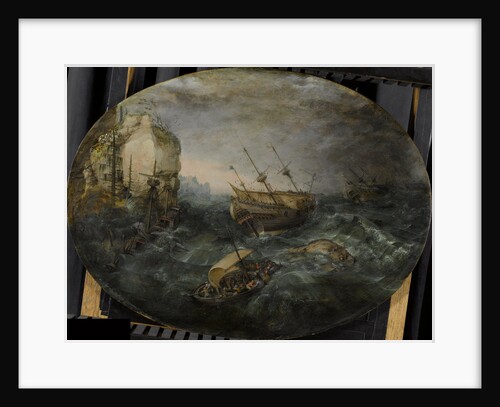 Shipwreck off a Rocky Coast by Adam Willaerts