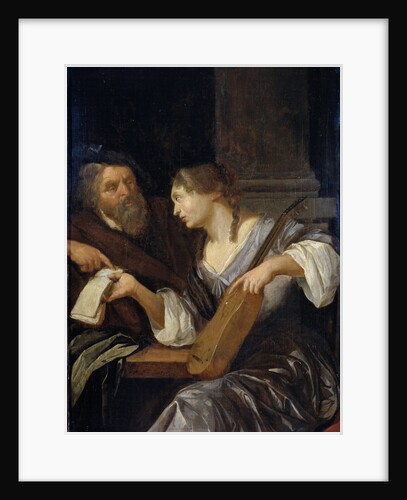 The music lesson by Jacob Toorenvliet