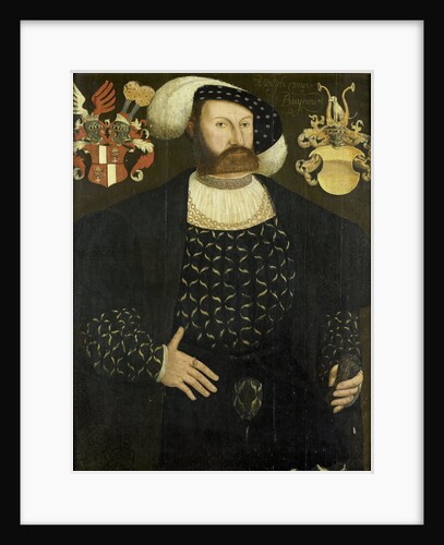 Presumed Posthumous Portrait of Rudolph van Buynou (Bunau), Drossard of Stavoren and Chief Magistrate of Gaasterland by Adriaen van Cronenburg