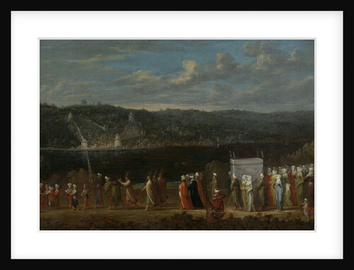Wedding procession on the Bosphorus, Turkey by Jean Baptiste Vanmour