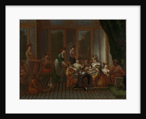 Banquet of Distinguished Turkish Women by Jean Baptiste Vanmour
