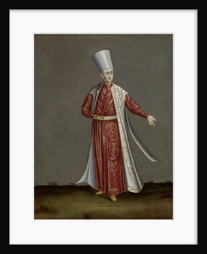 The Capon Aghassi, Chief of the White Eunuchs of the Sultan by Workshop of Jean Baptiste Vanmour