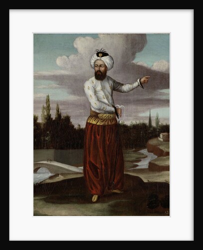 A Chaous, a Courier to the Sultan by Workshop of Jean Baptiste Vanmour