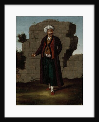 Man from the Island of Mykonos Greece by Workshop of Jean Baptiste Vanmour