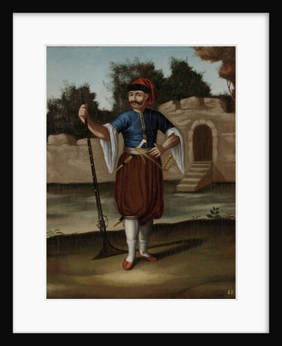 Albanian Soldier by Workshop of Jean Baptiste Vanmour