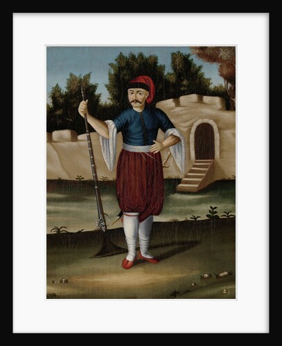 Man from the Albanian Coast Albania by Workshop of Jean Baptiste Vanmour