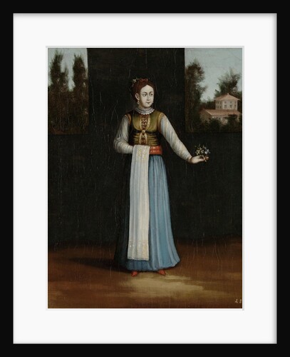 Woman from the Albanian Coast Albania by Workshop of Jean Baptiste Vanmour