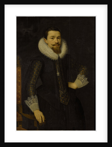 Portrait of Pieter Boudaen Courten by Salomon Mesdach