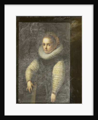 Portrait of Catharina Fourmenois as a Child, later Wife of Pieter Boudaen Courten by Gortzius Geldorp