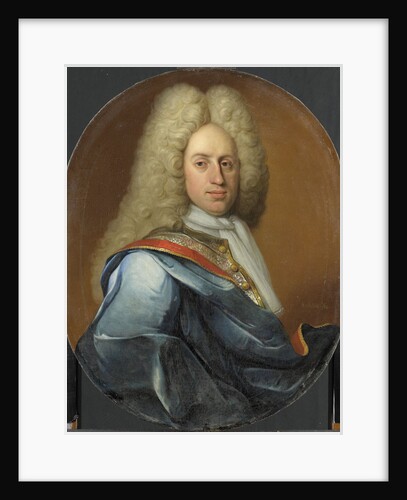 Portrait of Hieronymus Josephus Boudaen, Lord of St Laurens and Popkensburg by Johan George Collasius