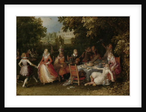 Garden Party (Fête Champêtre) by David Vinckboons