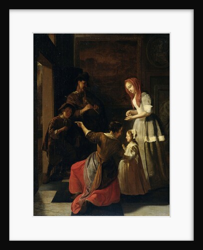 The players by Jacob Ochtervelt