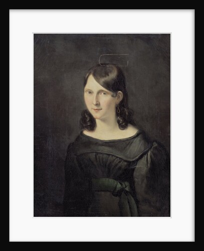 Portrait of a girl, presumably Miss Sligting by Anonymous