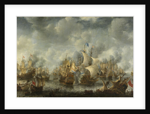 The Battle of Terheide by Jan Abrahamsz. Beerstraten