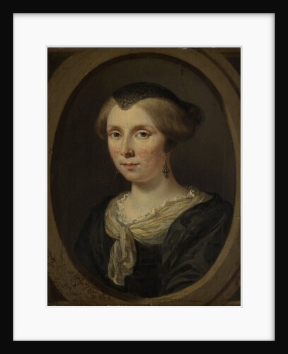 Portrait of Margaretha Verkolje, Wife of Reinier Couturier by Jan Verkolje I
