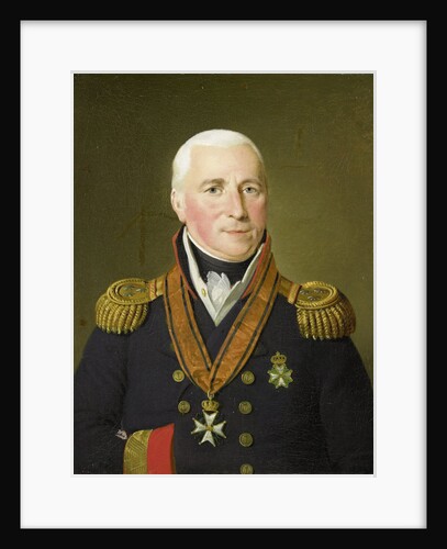 Portrait of Vice-Admiral Gerrit Verdooren by Adriaan de Lelie