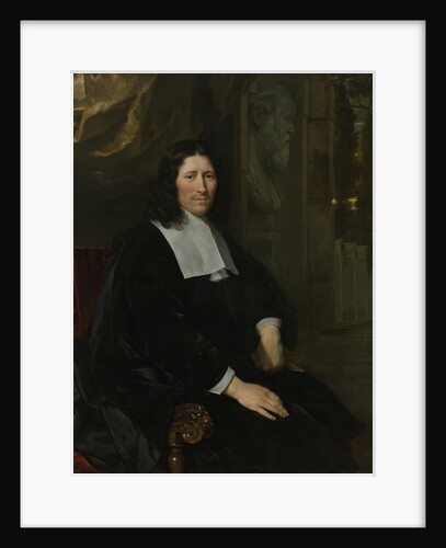 Portrait of Pieter de la Court by Abraham van den Tempel