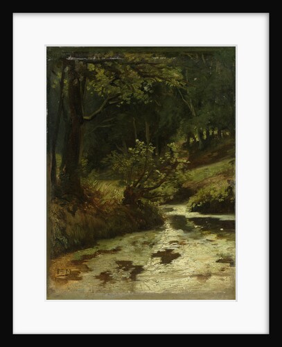Brook in the Woods near Oosterbeek, The Netherlands by Matthijs Maris