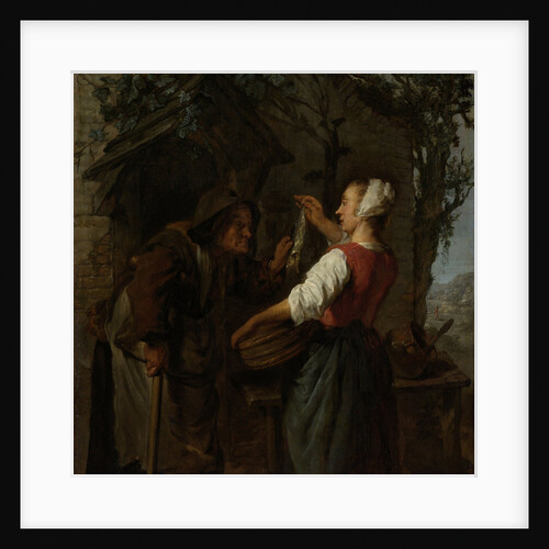 The Herring-Seller by Gabriël Metsu