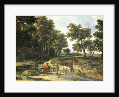 The ford by Jacob Isaacksz. van Ruisdael
