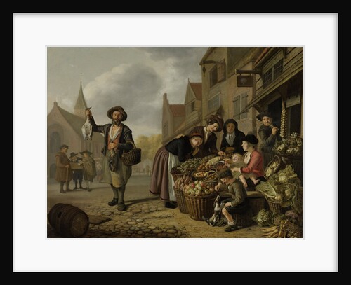 The Greengrocer's Shop De Buyskool by Jan Victors