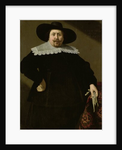 Portrait of the Amsterdam Brewer Philips Denijs by Huygh Pietersz Voskuyl