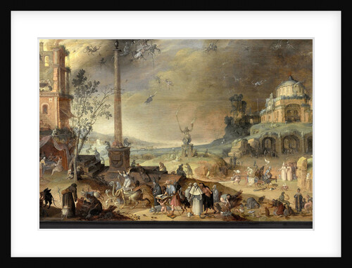 Witches' Sabbath, Allegory of Vice by Claes Jacobsz. van der Heck
